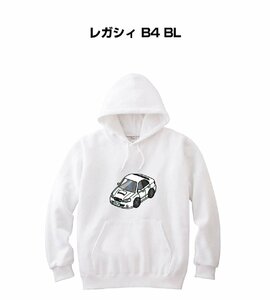 MKJP パーカー 車好き プレゼント 車 レガシィ B4 BL 送料無料