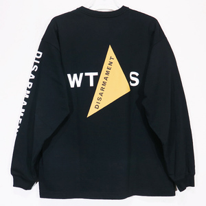 WTAPS ダブルタップス 23AW OBJ 02/LS/COTTON.BEAK 232ATDT-CSM11 DISARMAMENT ビーク ロングスリーブ コットン Tシャツ ロンT 長袖 apk