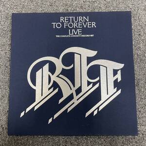 国内盤/Return To Forever/『Live The Complete Concert』/CBS/Sony(72AP 1160‾3)/Jazz/4LP/管理：08/12＃B10017