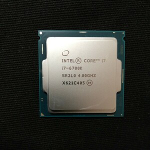 インテルCore i7 6700k付属品なし