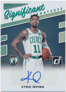 ☆ Kyrie Irving NBA 2017-18 Panini Donruss Significant SIgnature Auto 直筆サイン オート カイリー・アービング