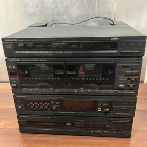 昭和レトロ PIONEER パイオニア PD-X88 F-X88V DC-X88Z システムコンポ オーディオ チューナー カセットデッキ CD カセット 音響機器