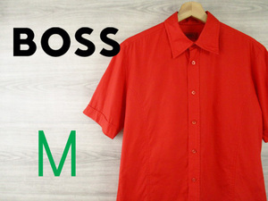 HUGO BOSS● ヒューゴボス＜コットン 半袖シャツ＞M872m