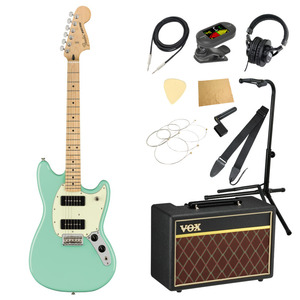 エレキギター 入門セット フェンダー ムスタング Player Mustang 90 MN SFMG VOXアンプ付き 11点セット Fender ギター 初心者セット