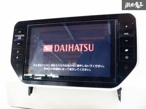 保証付 DAIHATU 純正 メモリーナビ 8inch NSZN-W65DB 08545-k2002 CN-LR800DDC 地図データ2014年 地デジ BT LA150S ムーブ ムーヴ 棚D1