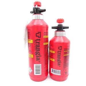 【中古・未使用品】[セット] トランギア フューエルボトル 0.5L/0.3L レッド TR-506005/TR-506003 trangia アウトドア キャンプ