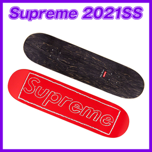 1391　Supreme　KAWS Chalk Logo Skateboard　(Red)/シュプリーム　カウズ　チョークロゴ　スケートボード　赤　2021SS