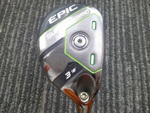 中古 キャロウェイ EPIC SUPER HYBRID/SteelFiber FC HY 75/f4/18[1003]■博多