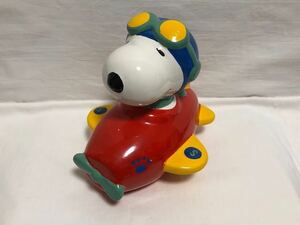 vintage Snoopy(by peanuts) piggy bank ビンテージ　オールド　アメリカ雑貨 ビンテージ スヌーピー