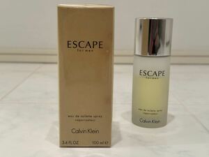 【即決未開封品】カルバンクライン エスケープ フォーメン EDT・SP 100ml 香水 フレグランス ESCAPE FOR MEN CALVIN KLEIN 新品 未使用