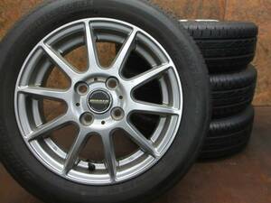 ★WAREN WR10 + BRIDGESTONE NEXTRY 155/65R14 4本セット[タント ムーヴ ルークス N-BOX ワゴンR アルト ラパン スペーシア 軽自動車]