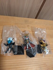 【新品、未開封】　一番くじ　仮面ライダー　デフォルメクス　３点