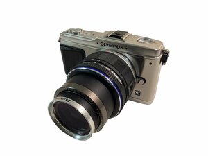 ★OLYMPUS オリンパス PEN E P-1 デジタルカメラ ミラーレス一眼 レンズキット 1230万画素 14-42mm /ｆ3.5-5.6mm 現状品1.19kg★