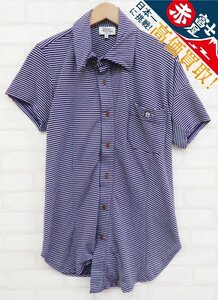 8T4482/Vivienne Westwood MAN ボーダーシャツ ヴィヴィアンウエストウッド