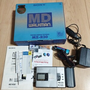 SONY ソニー MD WALKMAN ポータブルMDレコーダー MZ-R30 音響機器 オーディオ 