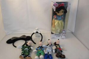 【同梱可】中古品 ディズニー 白雪姫 グーフィー 他 アニメーターズ ドール 人形 ぬいぐるみバッジ カチューシャ 等