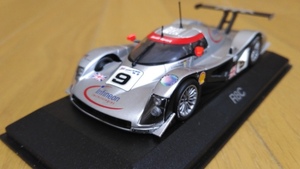 即決　アウディ　純正　特注　AUDI　R8C　LM　ルマン　＃9　1/43　絶版　レア