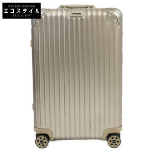 【１円】 RIMOWA リモワ 924.63 トパーズ チタニウム 電子タグ 4輪マルチホイール キャリーバッグ