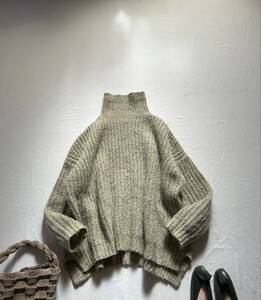 ザラ ZARA KNIT 使えるハイネックニット