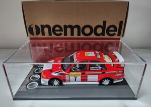 ▲中古品！世界限定！ONEMODEL 1/18 ランサーエボリューション Lancer Evo 6 VI 6.5 Tommi Makinen #7 Resin Model ONE MODEL