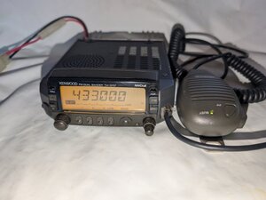 KENWOOD TM-G707 144/430MHz DUAL BANDER デュアルバンダー 20W モービル　無線機　トランシーバー　動作品