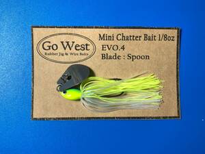 Evo.4-67 GoWest ミニチャターベイト 1/8oz【Spoon Blade】