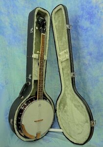 ARIA SB-100 BANJO アリア バンジョー 5弦 中古 他社ハードケース ペグキャップなし 現状お渡し