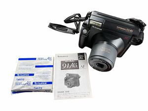 【動作未確認】FUJIFILM フォトラマ 91ACE 富士フィルム 説明書付き インスタントカメラ フィルムカメラ 中古