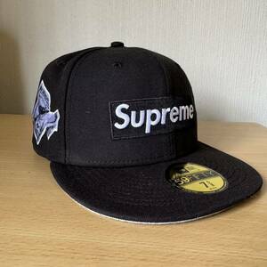 10000円スタート！Supreme Money Box Logo New Era シュプリーム　ニューエラ　キャップ　7 5/8