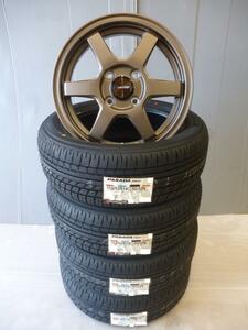 新品4本セット★S-6 14×4.5J　100-4H★ヨコハマ　パラダ★165/55R14★軽自動車・タント・エヴリィ★G