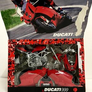 希少 NewRay 1/6 DUCATI 999 Model Kit ドウカティ バイク 半完成品組立 大型スケール ミニカー モデルカー