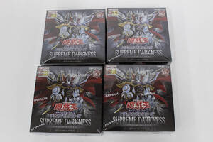 【中古・未開封品】遊戯王 SUPREME DARKNESS スプリーム・ダークネス 4BOX,2