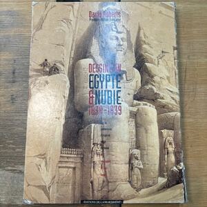 a0731-25.洋書 designs en egypte & nubie 1838-1839 david roberts (箱傷み 小書き込みあり) エジプト デザイン 資料 歴史