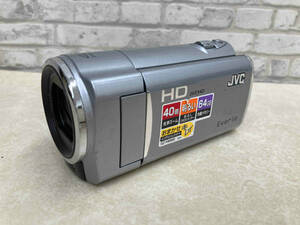 箱・説明書なし 動作確認済 ビクター Everio GZ-HM690-S プレシャスシルバー ビデオカメラ 2010年式 3ヶ月保証