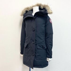 69k20 CANADA GOOSE カナダグース 2603JL BRONTE PARKA ブロンテ ダウンコート アウター サイズXS ブラック系 レディース