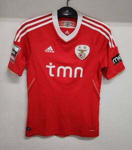 11-12ベンフィカ BENFICA (H)＃10 パブロ・アイマール AIMAR 半袖 adidas正規 リーグ仕様 S