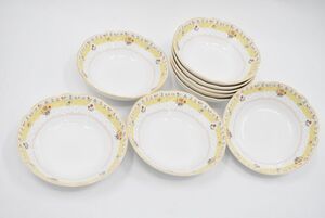 (1003M 1216T10)1円～ 美品　Noritake ノリタケ　TRUE LOVE トゥルーラブ　ベリー皿　9点セット