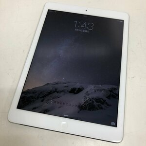 apple/ iPad Air Wi-Fi + Cellular 第1世代/ 16GB/ A1475 MD794JA/A / シルバー/ au/ 利用制限〇 240229SK250561