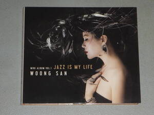 USED(KOR)★ORIG.★韓国美女JAZZシンガー★廃盤★JAZZ IN MY LIFE★WOONG SAN(ウン サン)