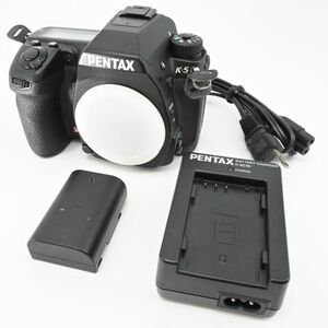 ショット数3486枚【新品級の極上美品/動作◎】 PENTAX デジタル一眼レフ K-5ボディ ペンタックス