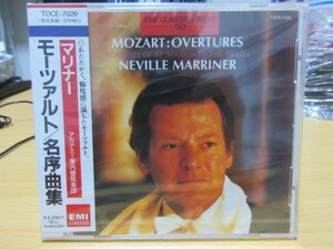 天15★CD★新品未開封（Deadstock/Just New）★EMI｜マリナー（Neville Marriner）｜モーツァルト／名序曲集｜アカデミー室内管弦楽団