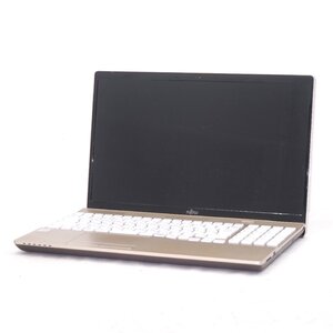 1円～FUJITSU LIFEBOOK AH45/C2 Core i3-7100U 2.4GHz/4GB/HDD1TB/DVDマルチ/15インチ/OS無/動作未確認【栃木出荷】