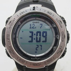 【一般中古】CASIO カシオ/メンズウォッチ/プロトレック/ソーラー電波/黒ベルト/PRW-3100/63