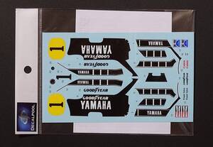 タミヤ 1/12 ヤマハ YZR500 用 デカールのみ ケニー・ロバーツ DECALPOOL 