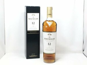 未開封！マッカラン 12年 シェリーオークカスク THE MACALLAN 700ml 40% 箱付き