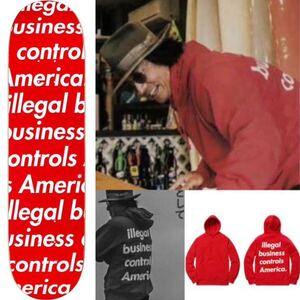 キムタク愛用デザイン 【新品 赤 Illegal Business Skateboard】 supreme スケボーデッキ 板 mm6 margiela box logo ボックスロゴ 木村拓哉