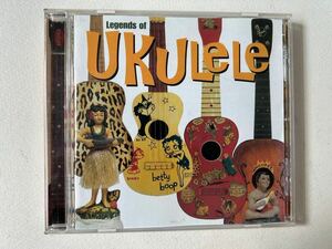 CD LEGENDS OF UKULELE ビンテージウクレレソング ハワイアンソング、ハワイアンCD 検ガールズロック、オールディーズ ハワイアンソング