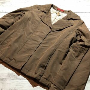 日本製 J.CREW 裏キルティングショートコート Sサイズ〈古着 美品 used〉カーキー ジェイクルー　B3