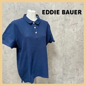 EDDIE BAUER/エディーバウアー アウトドア アメリカ規格 ワンポイントロゴプリント Tシャツ トップス 半袖 レディース サイズPL玉FL1205