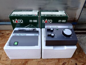 Nゲージ 鉄道模型 KATO 22-060 コントローラー/22-080　メインパワー KC-1 CONTROLLER 外箱付 関水金属 現状品